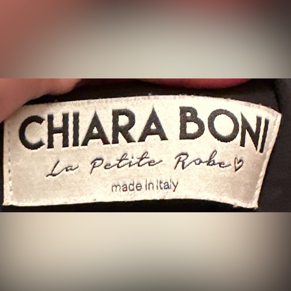 CHIARA BONI Black Dada One-Shoulder Ruffle Jumpsuit Like New Size US 8/Italy 44 - Picture 2 of 5